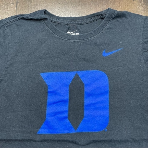 Nike Duke Blue Devils Short Sleeve Athletic Cut Tee Boys XL - Picture 2 of 5